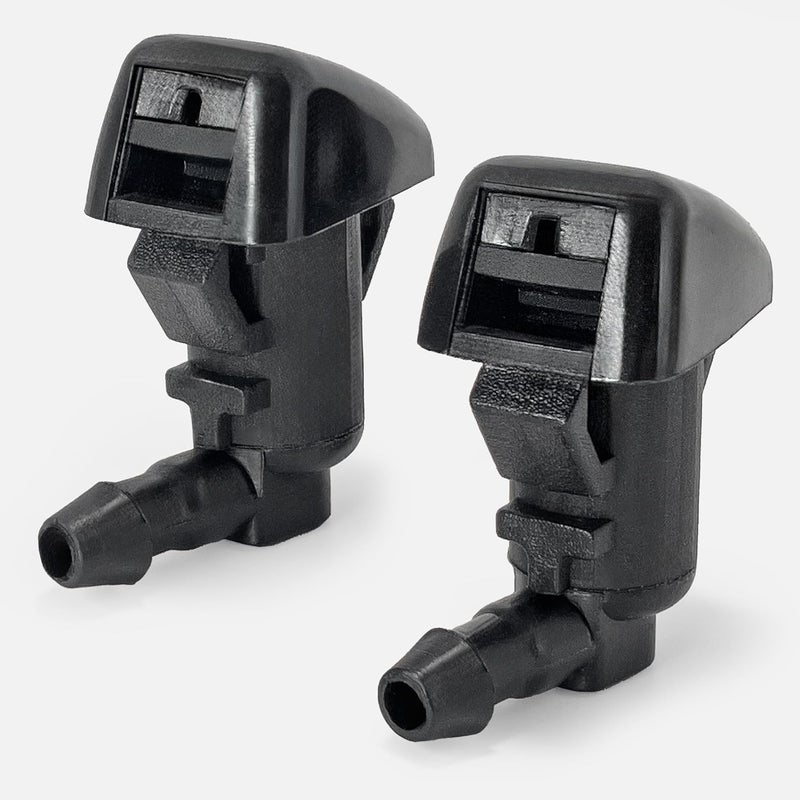 Click&Fit Windshield Washer Jet Nozzles compatible with Ford Edge 2007-2011, F-250 F-350 F-450, Lincoln MKX – Wiper water spayers replaces 7C3Z17603A, Elevated 2-pcs set - Image 3